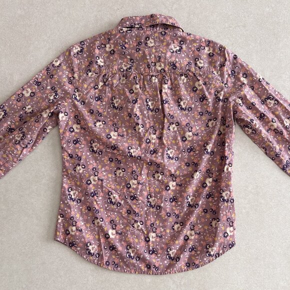 Vintage Y2K Floral Print Button Down Shirt ASO Ice Princess - Picture 5 of 7